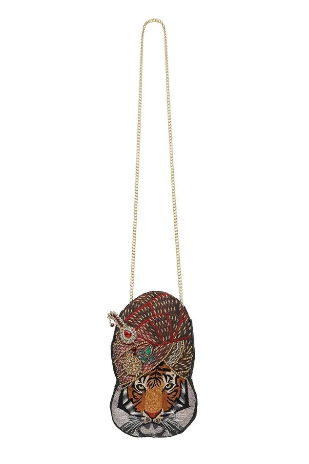 Camilla Bags Women Tiger Turban Bag Solid Black
