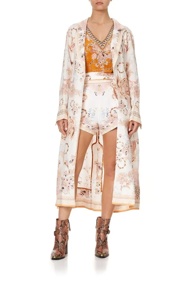 Camilla Jackets Women Soft Trench With French Cuff Marrakesh Maiden