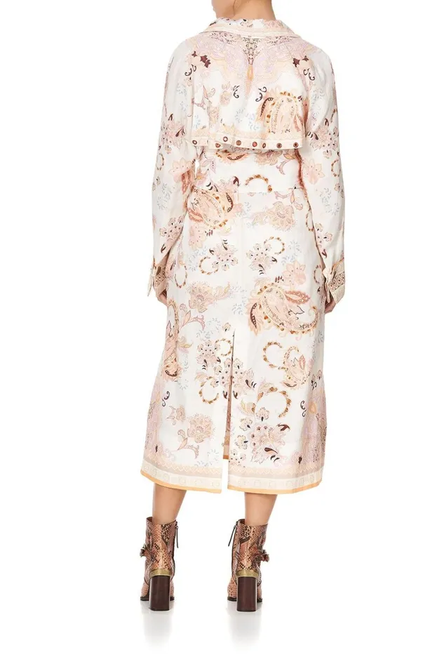 Camilla Jackets Women Soft Trench With French Cuff Marrakesh Maiden