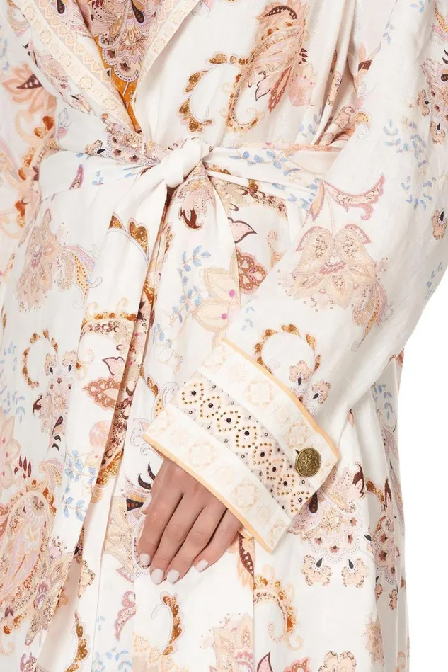 Camilla Jackets Women Soft Trench With French Cuff Marrakesh Maiden