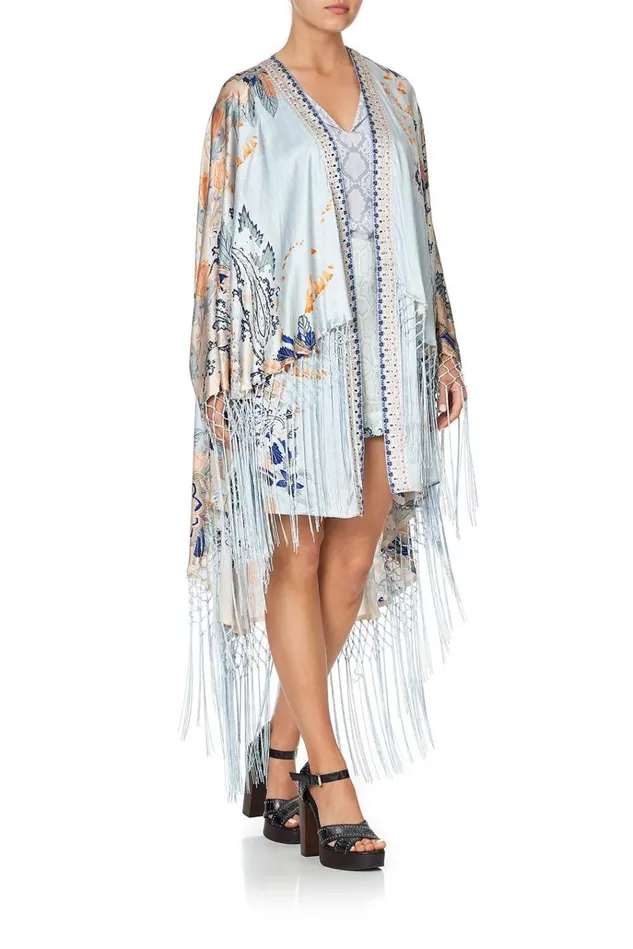 Camilla Kaftans and Coverups Women Draped HighLow Layer Fraser Fantasia