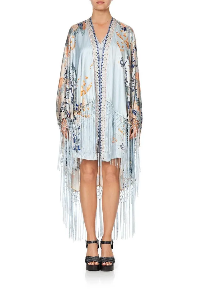 Camilla Kaftans and Coverups Women Draped HighLow Layer Fraser Fantasia