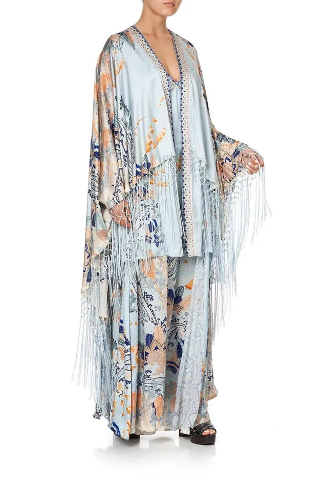 Camilla Kaftans and Coverups Women Draped HighLow Layer Fraser Fantasia
