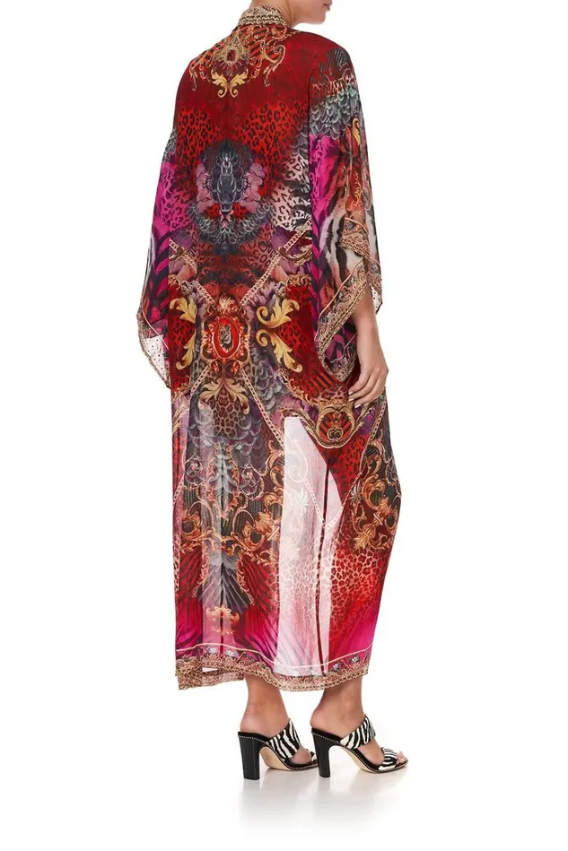 Camilla Kaftans and Coverups Women Kimono Coat Slave To The Rhythm