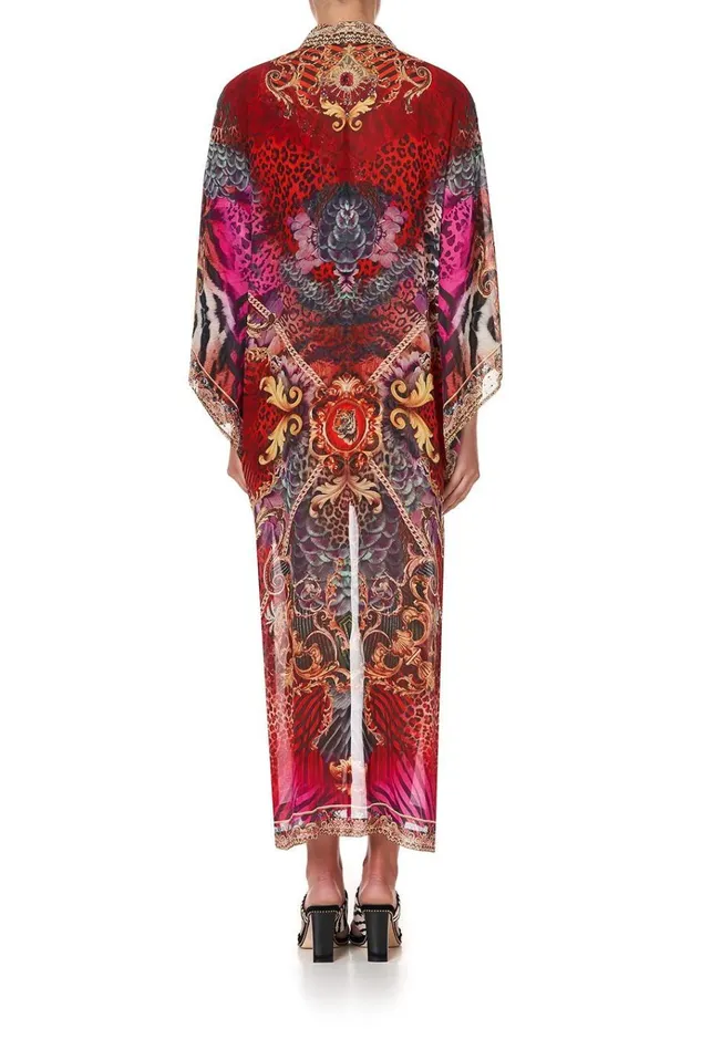 Camilla Kaftans and Coverups Women Kimono Coat Slave To The Rhythm