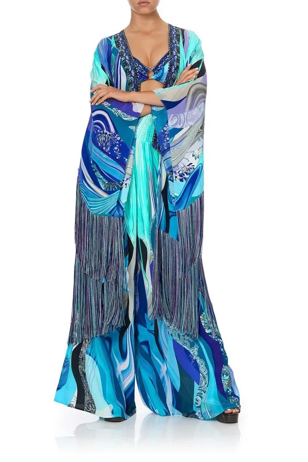Camilla Kimonos Women Kimono With Long Underlayer Wategos Wanderlust