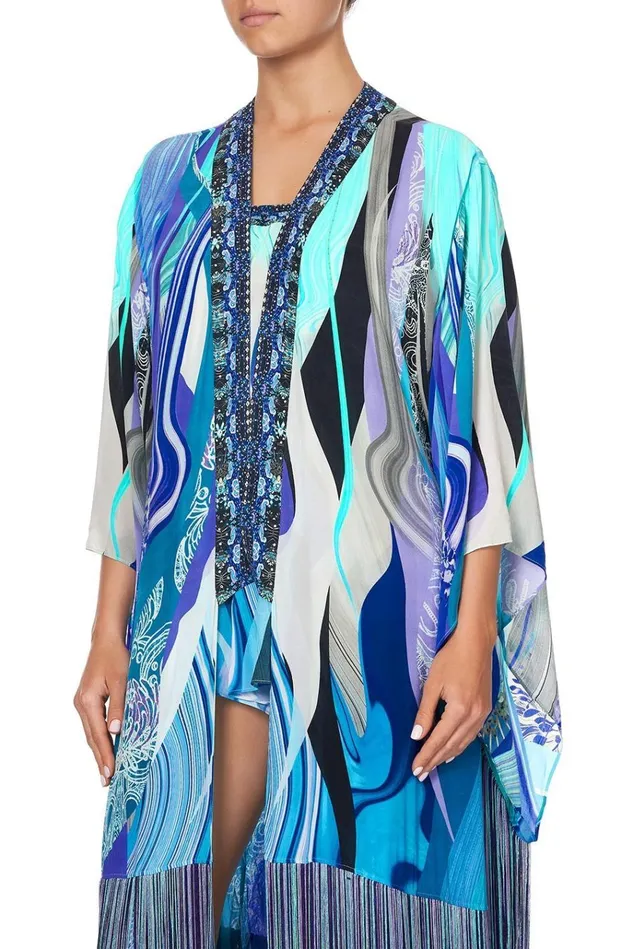 Camilla Kimonos Women Kimono With Long Underlayer Wategos Wanderlust