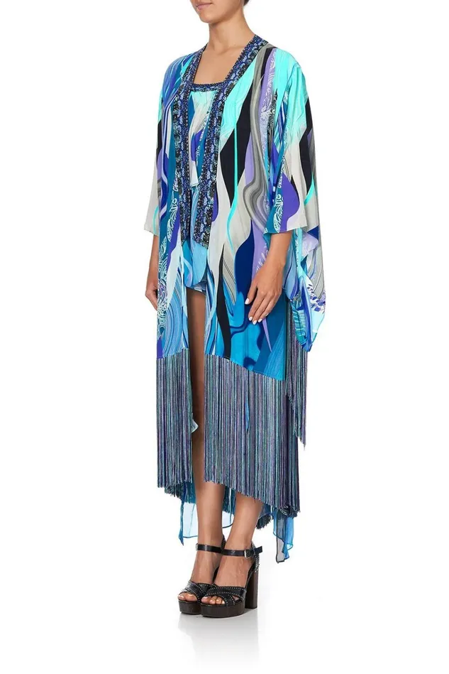 Camilla Kimonos Women Kimono With Long Underlayer Wategos Wanderlust