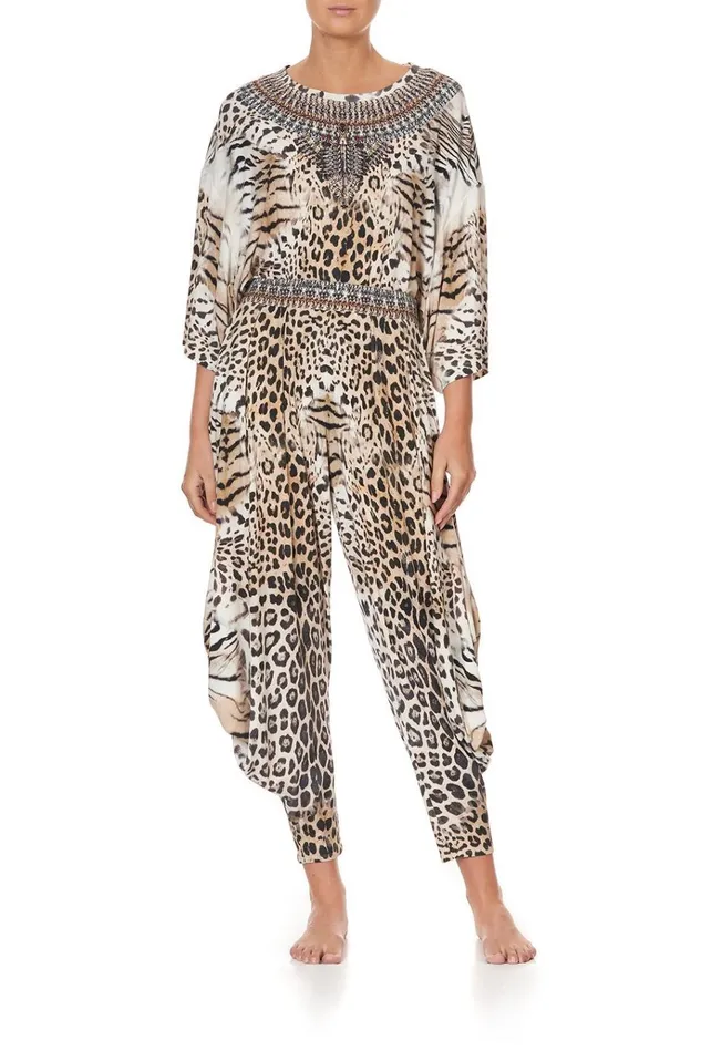 Camilla Loungewear Women Jersey Drape Pant With Pocket Jaguar
