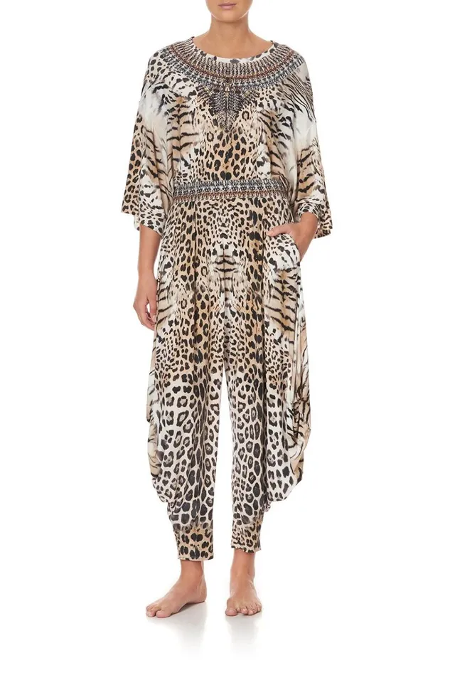 Camilla Loungewear Women Jersey Drape Pant With Pocket Jaguar