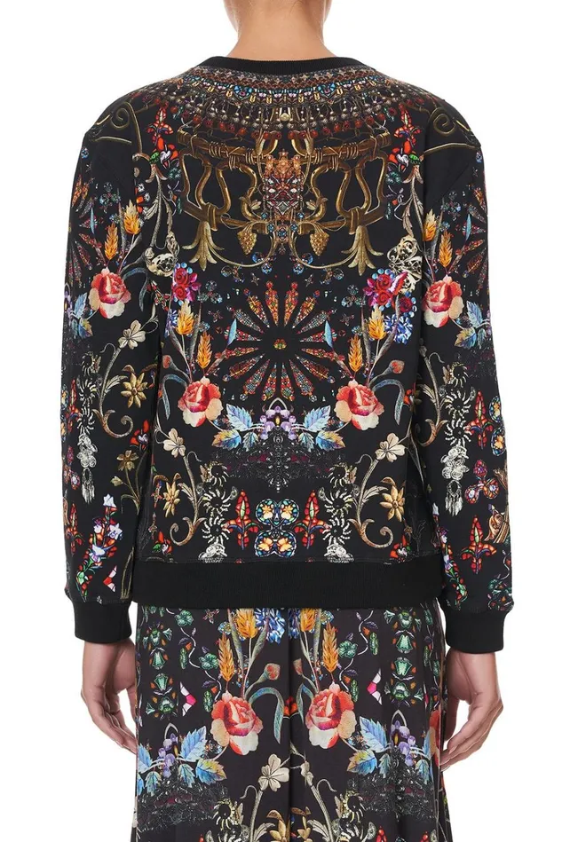 Camilla Loungewear Women Round Neck Sweater Dancing In The Dark