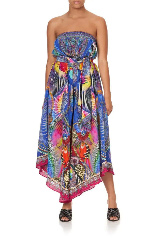 Camilla Playsuits and Jumpsuits Women Convertible Jumpsuit Psychedelica
