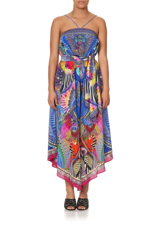 Camilla Playsuits and Jumpsuits Women Convertible Jumpsuit Psychedelica