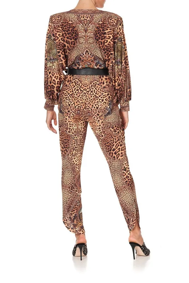 Camilla Playsuits and Jumpsuits Women Jersey Twist Front Jumpsuit Lady Lodge