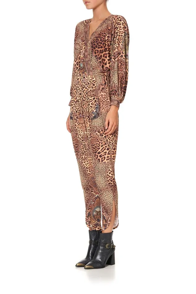 Camilla Playsuits and Jumpsuits Women Jersey Twist Front Jumpsuit Lady Lodge