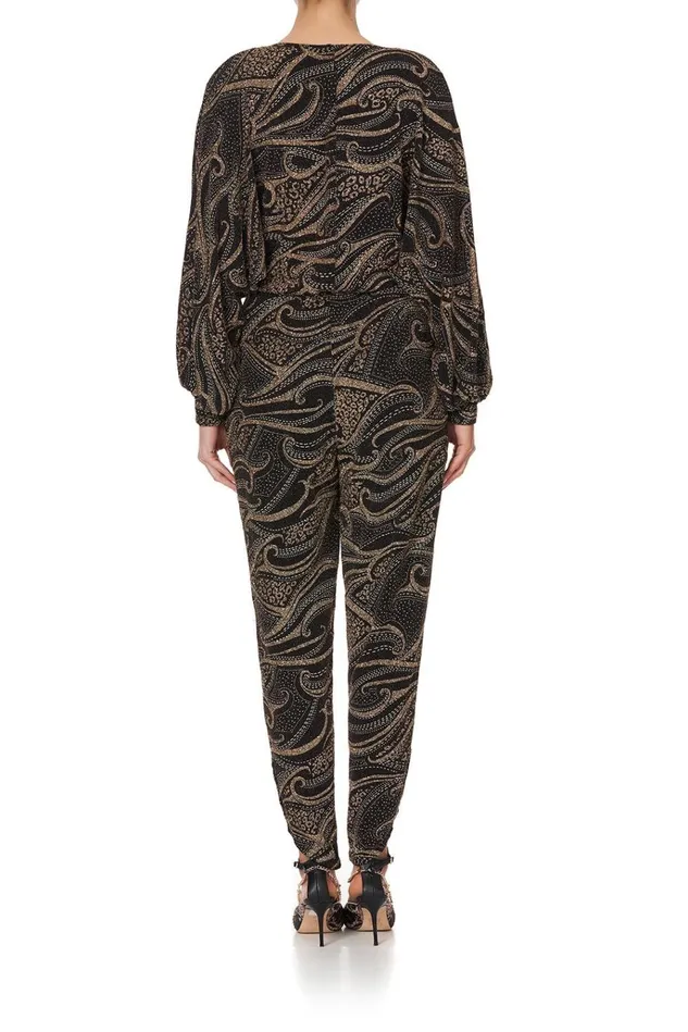 Camilla Playsuits and Jumpsuits Women Jersey Twist Front Jumpsuit Studio 54