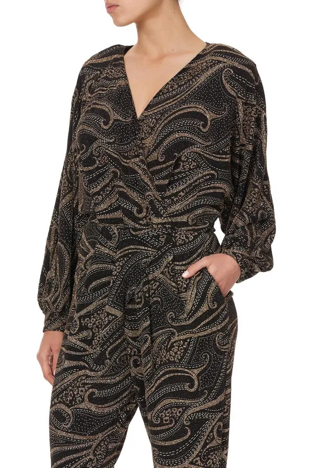 Camilla Playsuits and Jumpsuits Women Jersey Twist Front Jumpsuit Studio 54