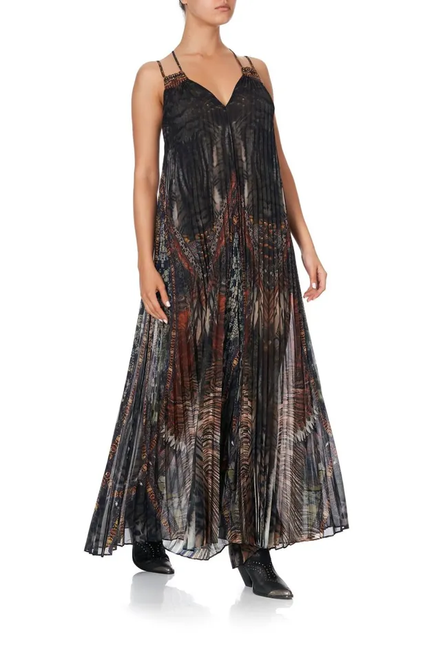Camilla Playsuits and Jumpsuits Women Pleated Jumpsuit With Yoke Kakadu Calling