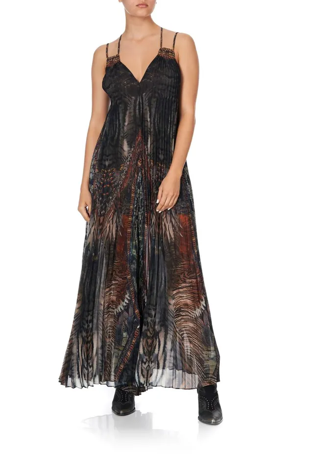 Camilla Playsuits and Jumpsuits Women Pleated Jumpsuit With Yoke Kakadu Calling