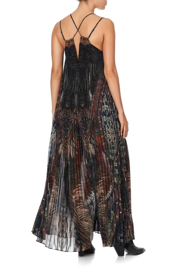 Camilla Playsuits and Jumpsuits Women Pleated Jumpsuit With Yoke Kakadu Calling