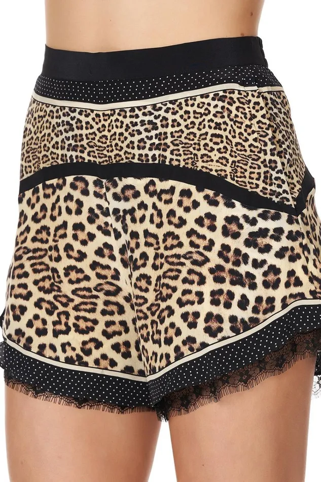 Camilla Shorts Women High Waisted Flare Short Sex Kitten