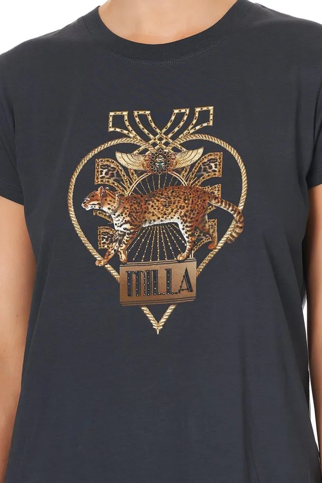 Camilla Tees Women Slim Fit Round Neck TShirt Abingdon Palace