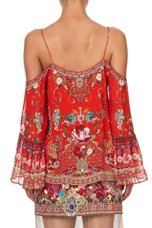 Camilla Tops Women Drop Shoulder Top Cameos Can Can