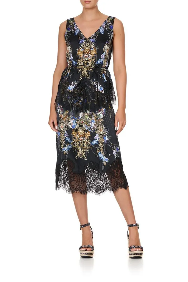 Camilla Tops Women Loose Cami With Waist Tie Palace Playhouse