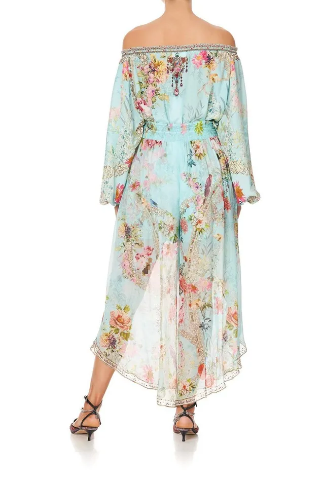 Camilla Tops Women Neck Tie Gathered Blouse A Royal Stitch Up