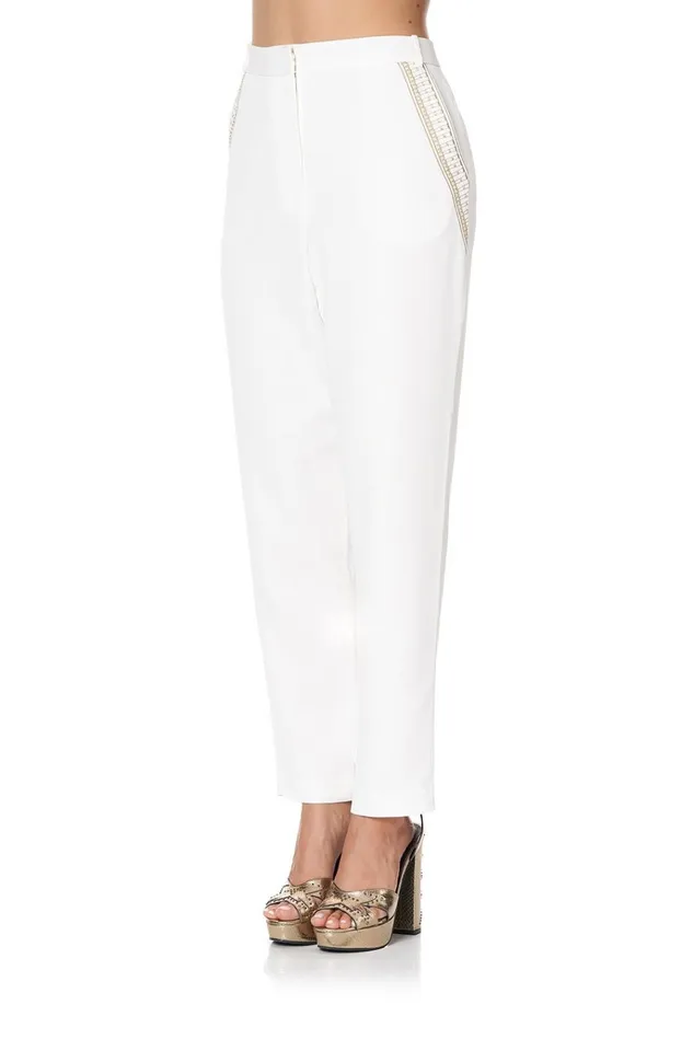 Camilla Trousers and Leggings Women Basic Drop Crotch Pant The Queens Chamber