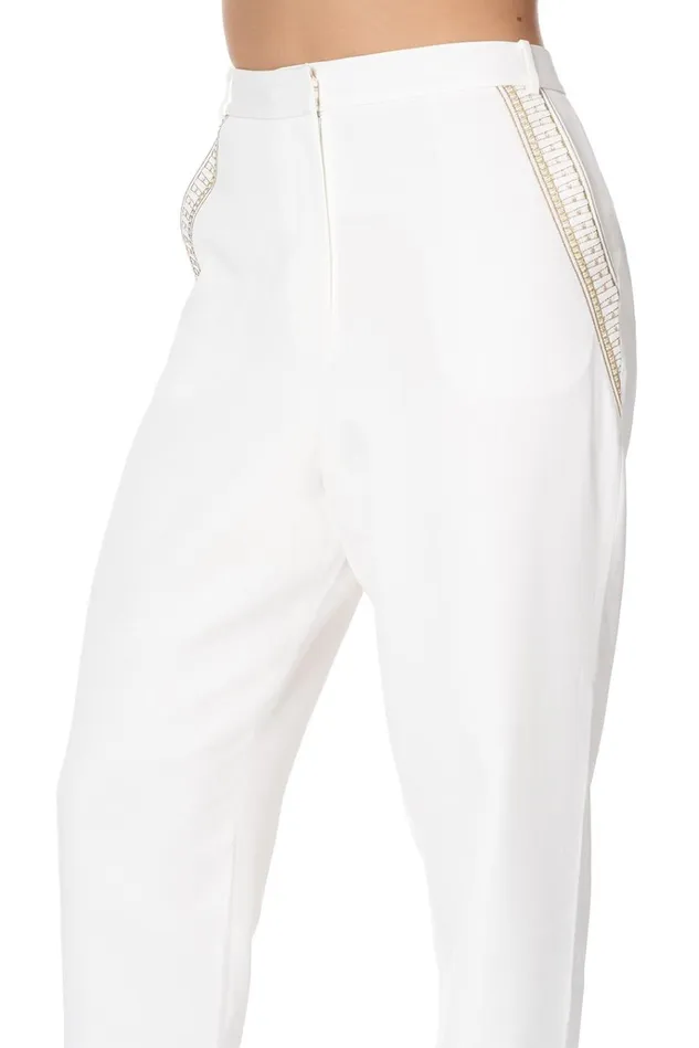 Camilla Trousers and Leggings Women Basic Drop Crotch Pant The Queens Chamber