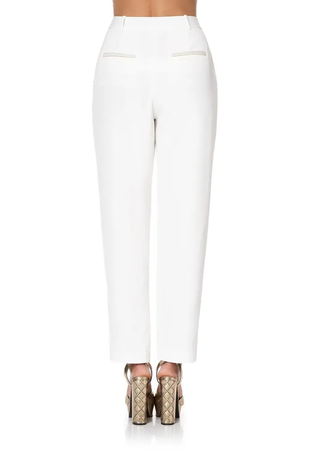 Camilla Trousers and Leggings Women Basic Drop Crotch Pant The Queens Chamber