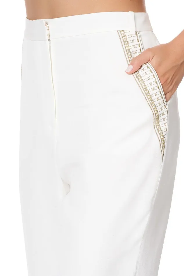 Camilla Trousers and Leggings Women Basic Drop Crotch Pant The Queens Chamber