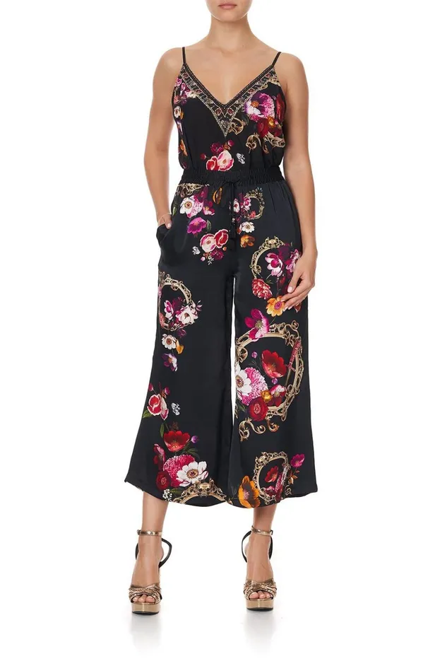Camilla Trousers and Leggings Women Cropped Lounge Pant Mirror Mirror
