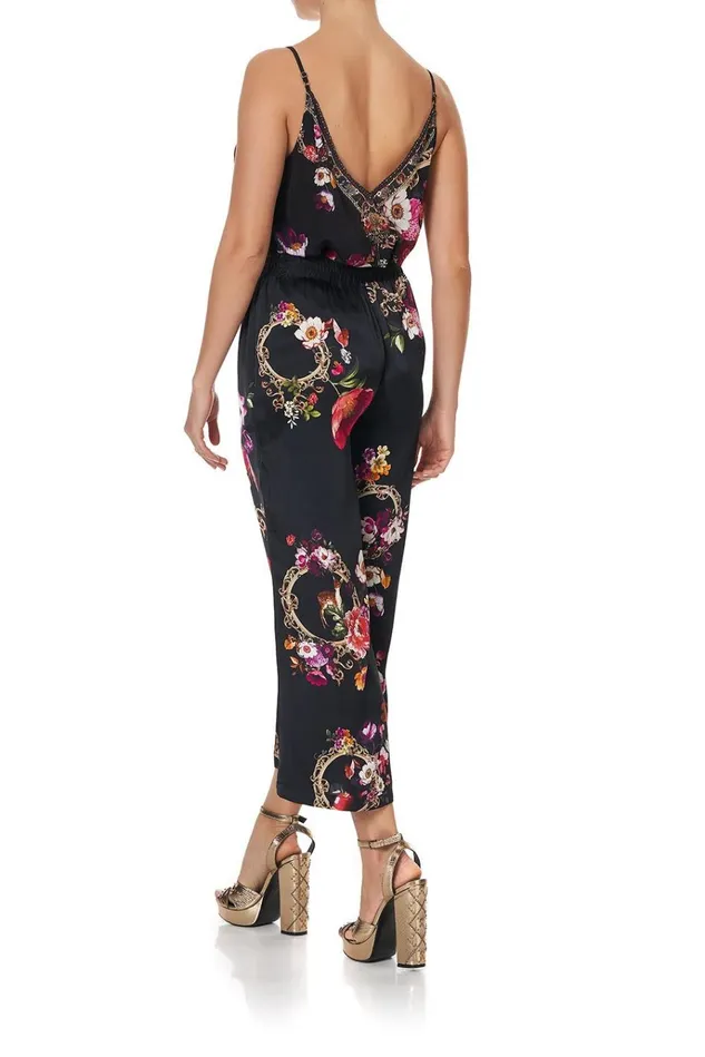Camilla Trousers and Leggings Women Cropped Lounge Pant Mirror Mirror