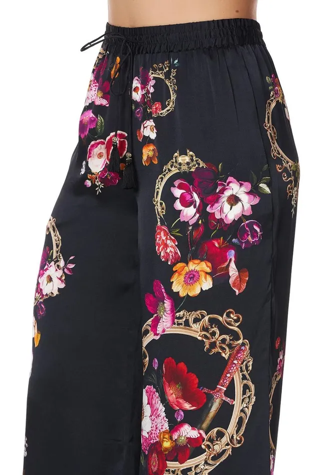 Camilla Trousers and Leggings Women Cropped Lounge Pant Mirror Mirror