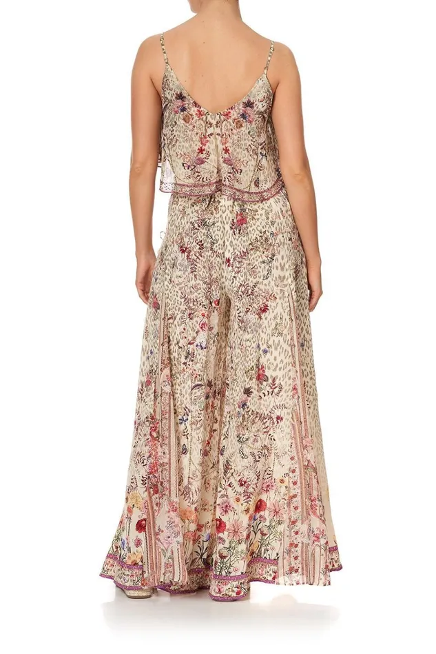 Camilla Trousers and Leggings Women Flares With Lace Up Side Drifting Dreamer