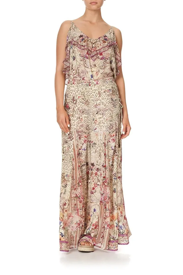 Camilla Trousers and Leggings Women Flares With Lace Up Side Drifting Dreamer