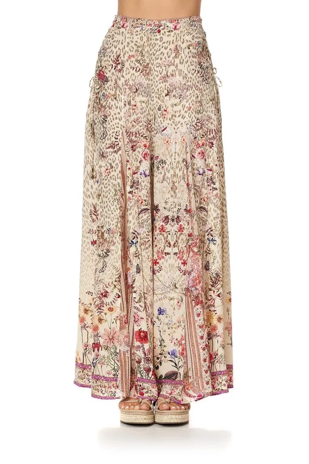 Camilla Trousers and Leggings Women Flares With Lace Up Side Drifting Dreamer