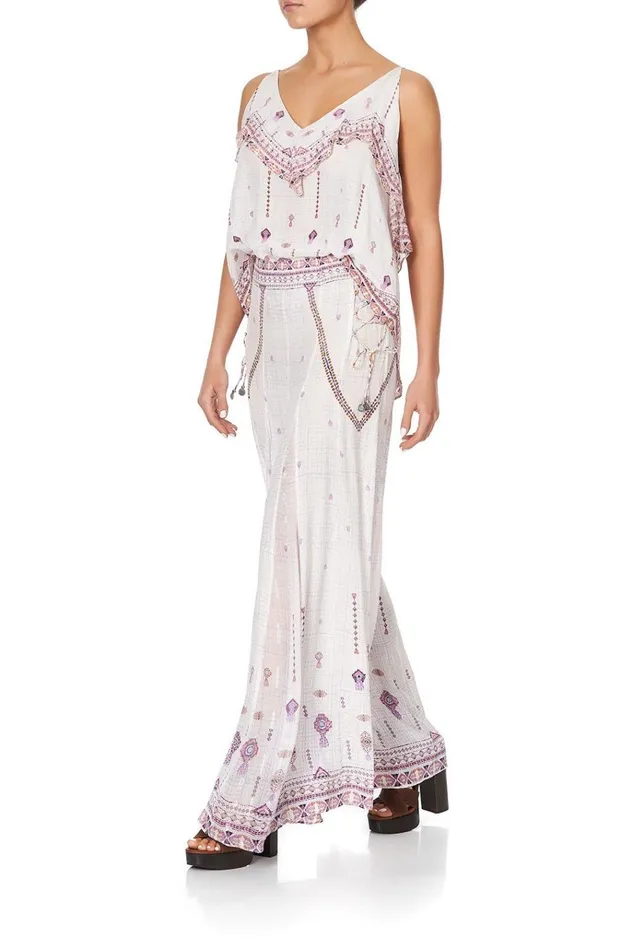 Camilla Trousers and Leggings Women Flares With Lace Up Side Tanami Road