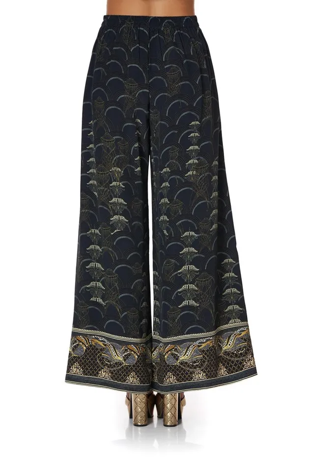 Camilla Trousers and Leggings Women Wide Leg Trouser With Front Pockets Wise Wings