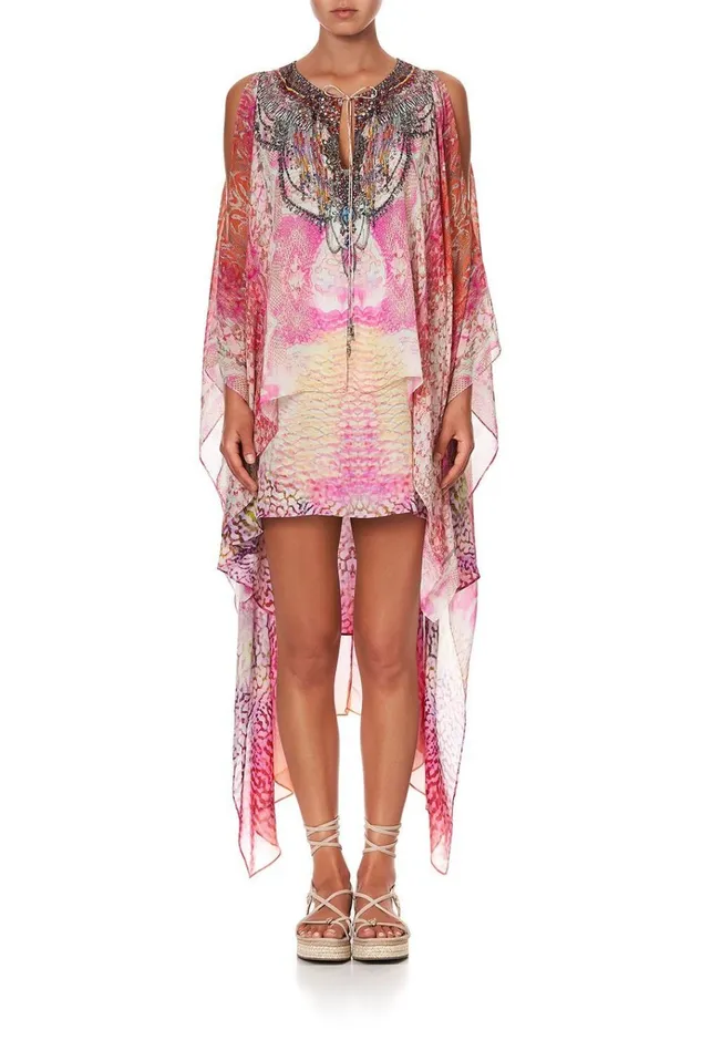 Camilla Wedding Guest Dresses Women Long Sheer Overlay Dress Serpentine Dreams