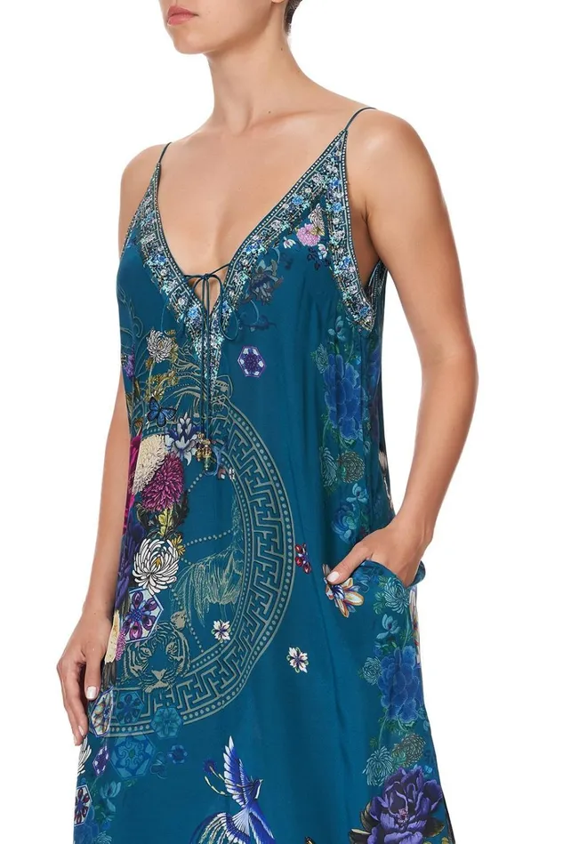 Camilla Wedding Guest Dresses Women V Neck Dress With Neckbands Lunar Gazing
