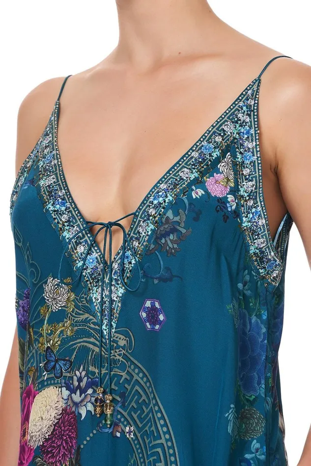 Camilla Wedding Guest Dresses Women V Neck Dress With Neckbands Lunar Gazing