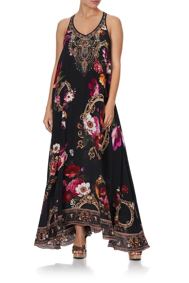 Camilla Wedding Guest Dresses Women V Neck Racerback Dress Mirror Mirror