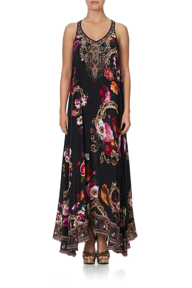 Camilla Wedding Guest Dresses Women V Neck Racerback Dress Mirror Mirror