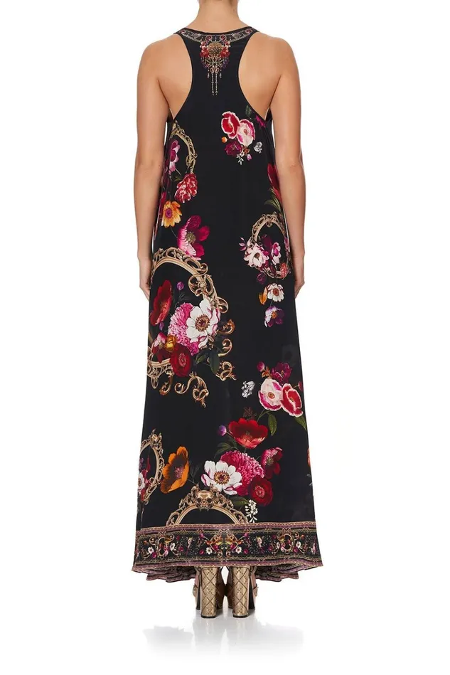 Camilla Wedding Guest Dresses Women V Neck Racerback Dress Mirror Mirror