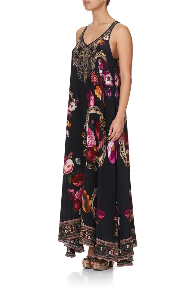 Camilla Wedding Guest Dresses Women V Neck Racerback Dress Mirror Mirror