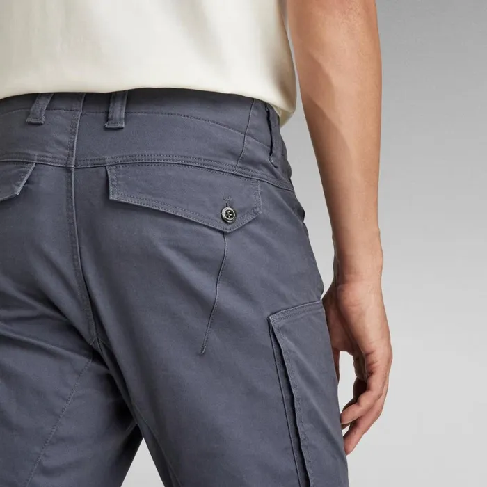 Cargos and Chinos Men GStar RAW Zip Pocket 3D Skinny Cargo Pants Fantem Blue
