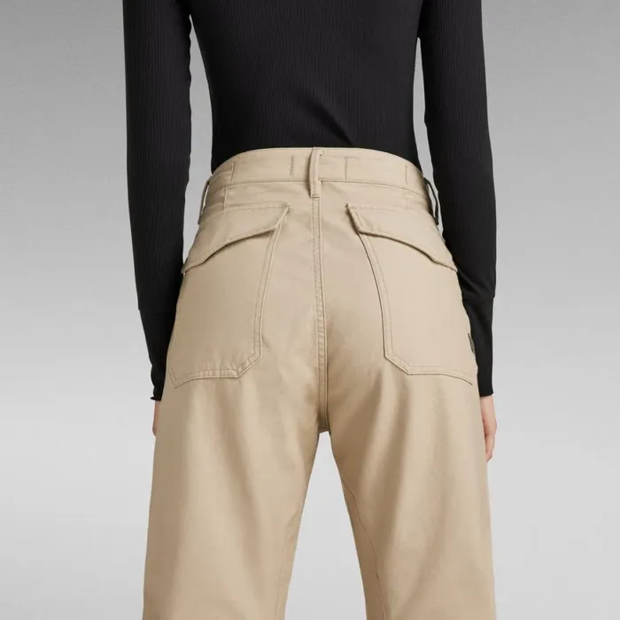Cargos and Chinos Women GStar RAW 3D Fatigue Boyfriend Pants Westpoint Khaki